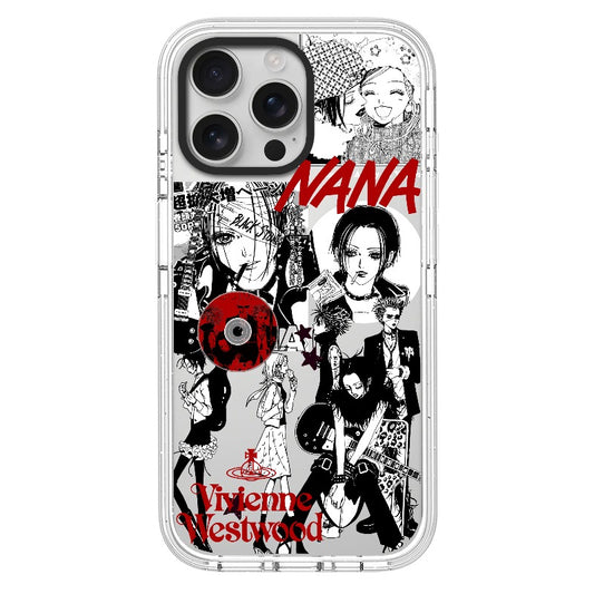 Custom NANA Collage Phone Case – Punk Aesthetic, Vivienne Westwood Tribute Phone Case [5244]