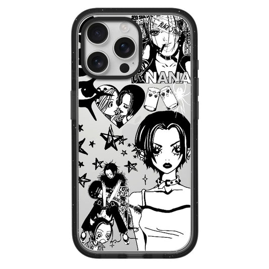 Custom NANA Grunge Phone Case – Duality, Punk Soul & Star Motif Design Phone Case [5243]