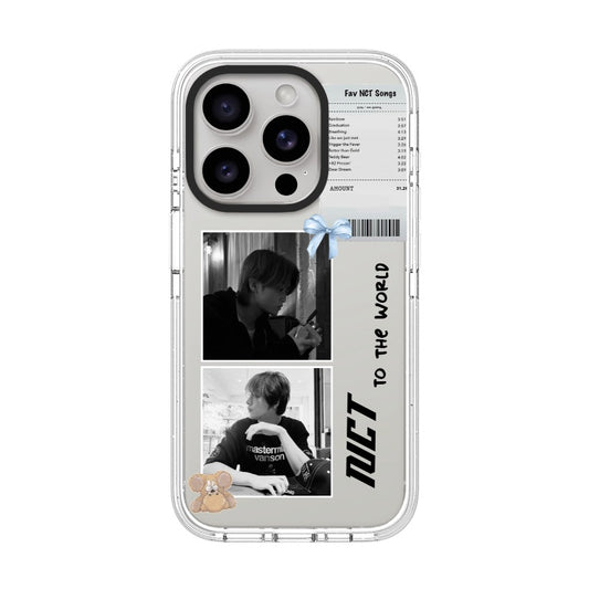Custom NCT To The World Phone Case – Black & White Collage Design  for iPhone 11 - 17, iPhone 17 Air Series [13553]