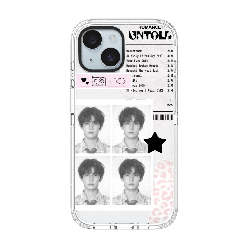 Custom K-pop Romance Tracklist Phone Case for iPhone 11 - 17, iPhone 17 Air Series