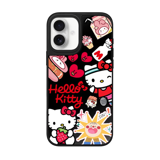 Custom Hello Kitty Phone Case – Fun Cartoon Collage Style
