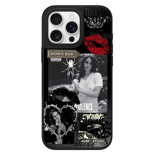 Custom Sadcore Aesthetic Phone Case – Down Bad, Dark Romance, Lana Style Phone Case [1208]
