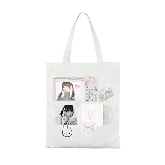 Custom K-pop Tote Bag – Aesthetic Canvas Handbag [4729]