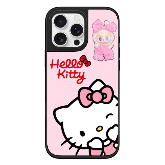 Custom Hello Kitty Phone Case Pink Cute Cartoon Protective Cover [9856]