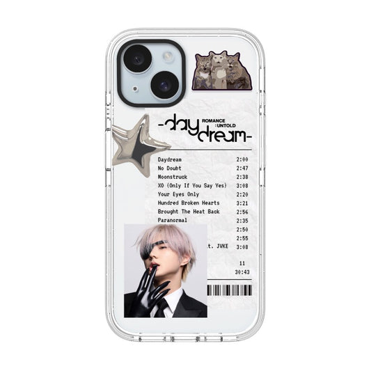 Customizable Kpop Daydream iPhone Case – Aesthetic Playlist & Idol-Inspired Design Phone Case [8684]