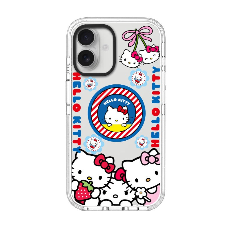 Custom Hello Kitty Classic Retro Phone Case – Kawaii Sanrio Style Phone Case  for iPhone 11 - 17, iPhone 17 Air Series [8335]