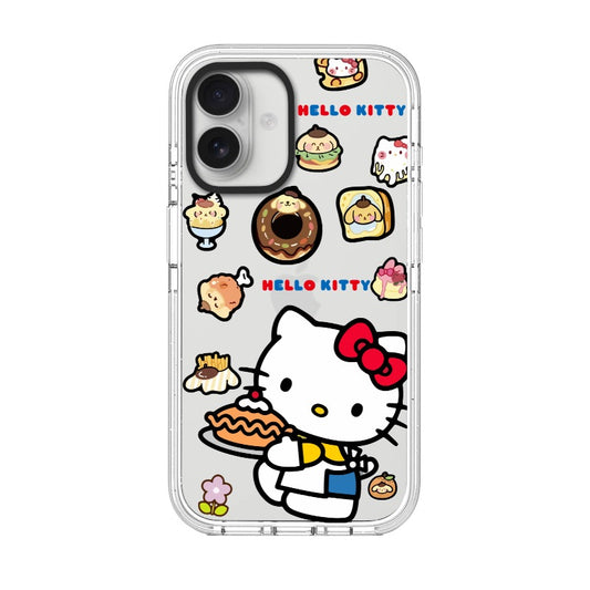 Customizable Hello Kitty iPhone Case – Cute Dessert & Bakery Theme Design Phone Case  for iPhone 11 - 17, iPhone 17 Air Series [8831]