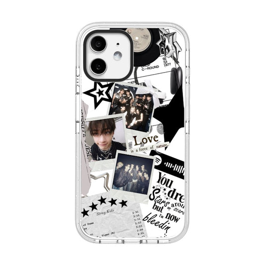 Custom Lee Know Collage Aesthetic Phone Case – Stray Kids Phone Case [8867]