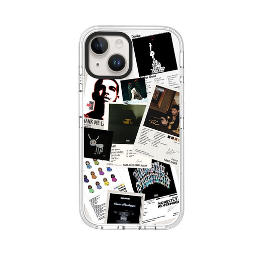 Custom Drake Album Collage Phone Case – Rap Music Aesthetic  for iPhone 11 - 17, iPhone 17 Air Series [13791]