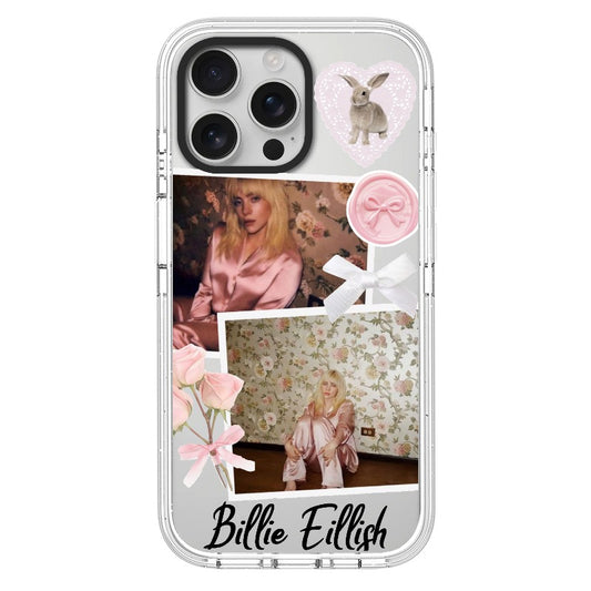 Custom Billie Cottagecore Pink Case – Floral Wall & Bunny Bow Edition Phone Case [3115]