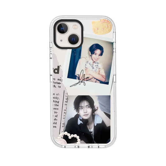 Custom ENHYPEN Sunghoon Phone Case – Polaroid Collage Aesthetic  for iPhone 11 - 17, iPhone 17 Air Series [13804]