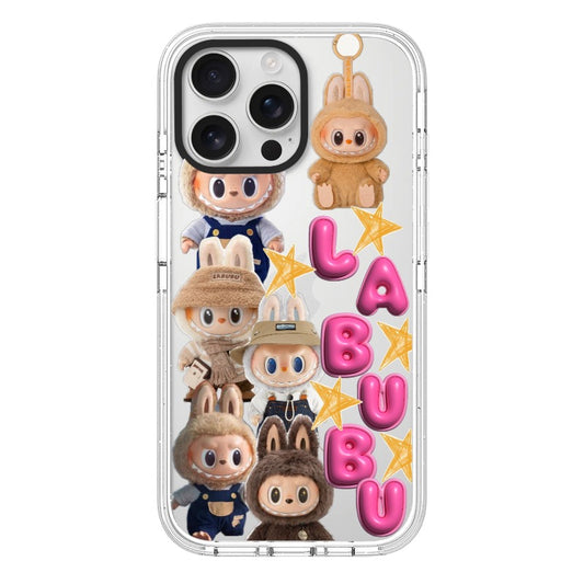 Custom Labubu Outfit Style Bubble Letter Phone Case Phone Case [10112]