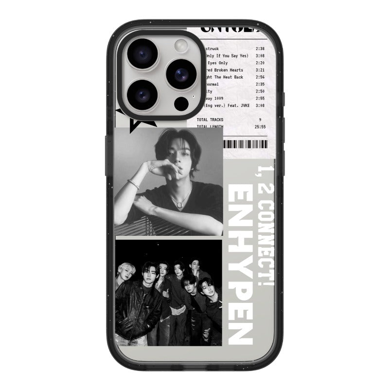 Custom ENHYPEN Album Style Phone Case – K-pop Aesthetic Vibe