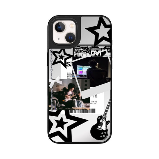 Studio Mood Guitar Collage Phone Case  for iPhone 11 - 17, iPhone 17 Air Series [11209]