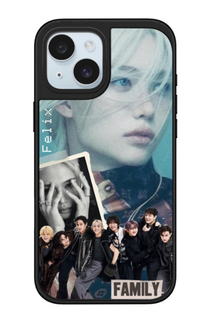 Stray Kids Felix FAMILY collage customizable phone case